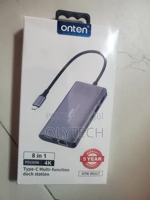 Onten 8-in-1 Type-C Docking Station