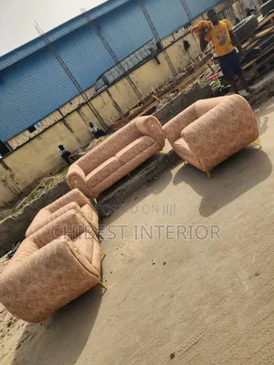 Upholstery Padded Sofa Fabric Chairs by 7 Seaters.