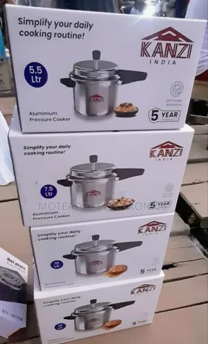 Kanzi India 5.5l, 7.5l, 10l 12l High Quality Aluminium Pressure Pot