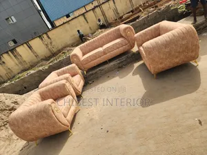 Exclusive Padded Upholstery Sofa Fabric Chairs
