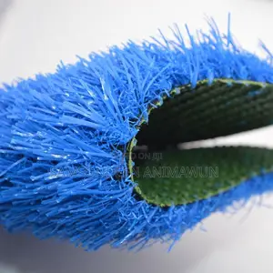 Premium Blue Synthetic Grass – Unique Design Turf