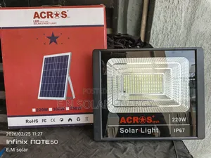 220watts Solar Flood Lights Available