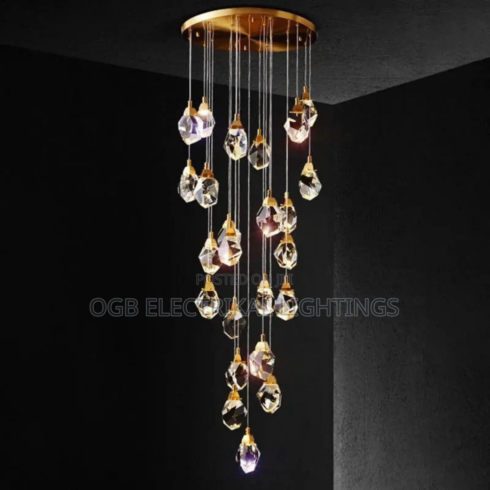 Luxury Staircase Chandelier