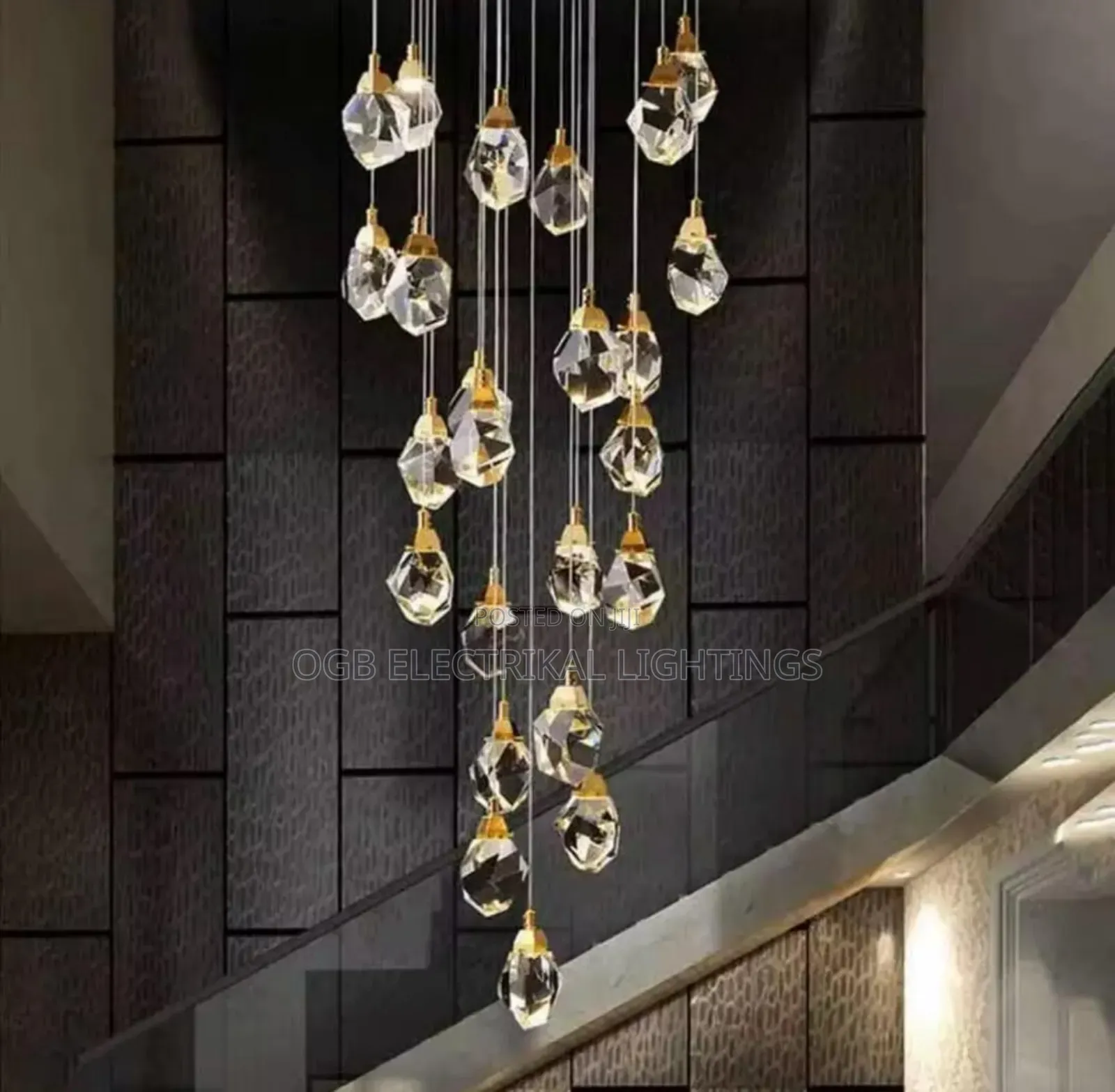 Luxury Staircase Chandelier