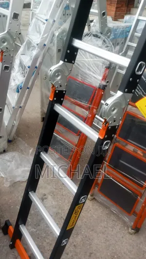 Helicopter Rescue Ladder 6m X 410mm Aluminium Collapsible Ladder