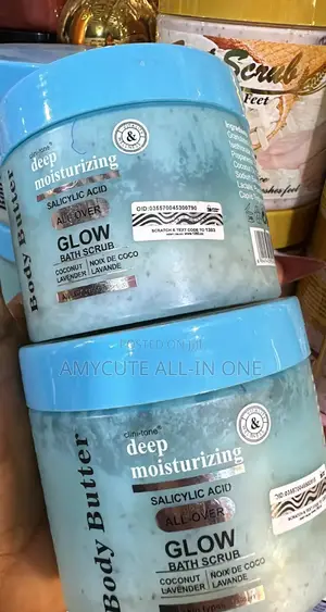 Body Butter Salicylic Acid Scrub