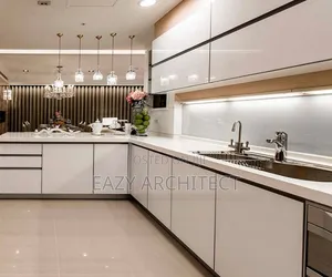 Classic Kitchen Cabinet With Functional Accessories