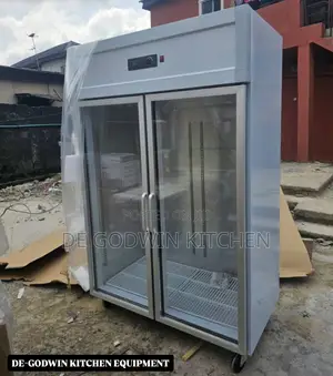 Double Door Stainless Steel Fridge Now Available