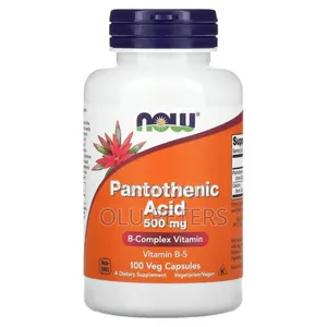 Now Pantothenic Acid 500mg