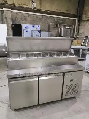 7plate Salad Bar With Fridge
