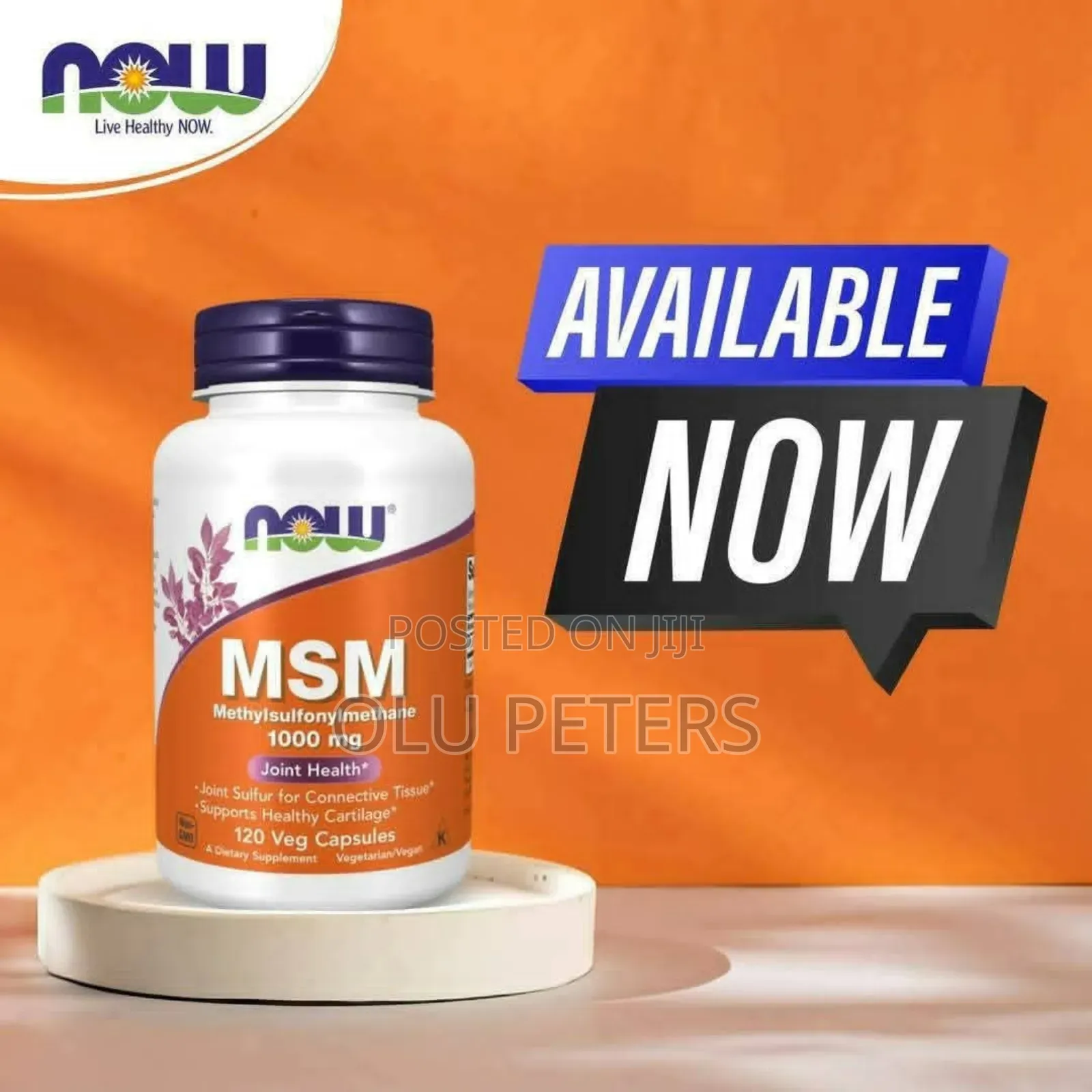 Now MSM 1000mg