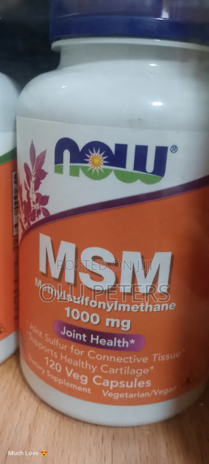 Now MSM 1000mg