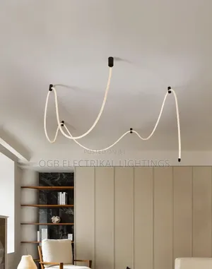 Modern Braided Hose Led Chandelier