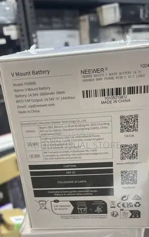 Neewer v Mount Battery Ps099e 6800mah 14.5v 99wh