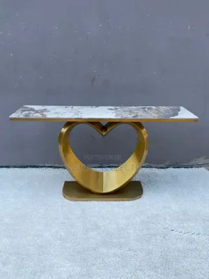 Marble Top Console Table