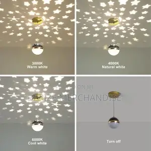 Fairy Star Pendant Light Globe
