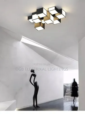 Creative Led Square Pendant Light