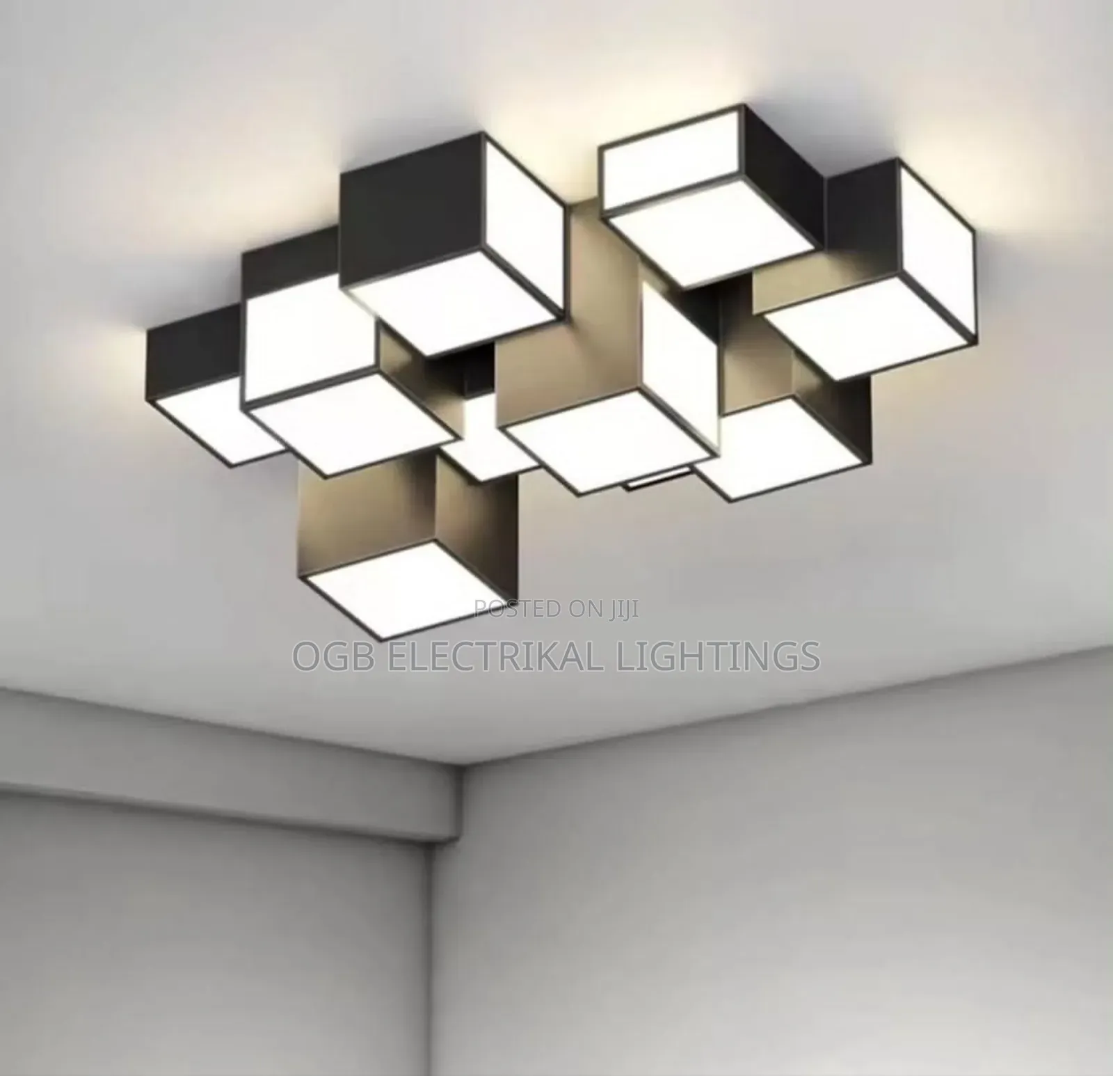 Creative Led Square Pendant Light