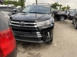 Toyota Highlander Limited V6 4x4 (3.5L 6cyl 6A) 2016 Black