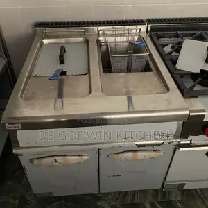2 Basket Gas Deep Fryer With Cabinet Now Available