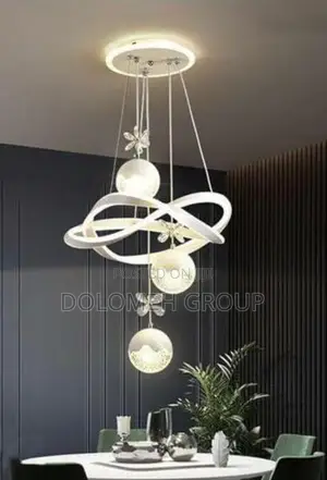 3 Ball Drop Chandelier