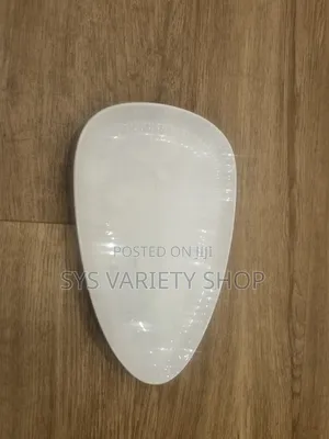 White Serving Saucer