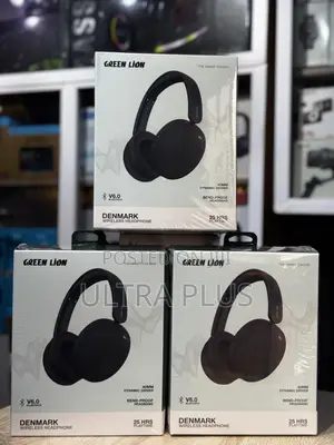 Green Lion Denmark Wireless Leather Headphone Bluetooth V6.0