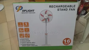 Dp Light Electric and Rechargeable Standing 16" Fan Dp-5516