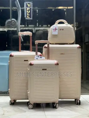 Luxury Rubber Luggage Set of 4