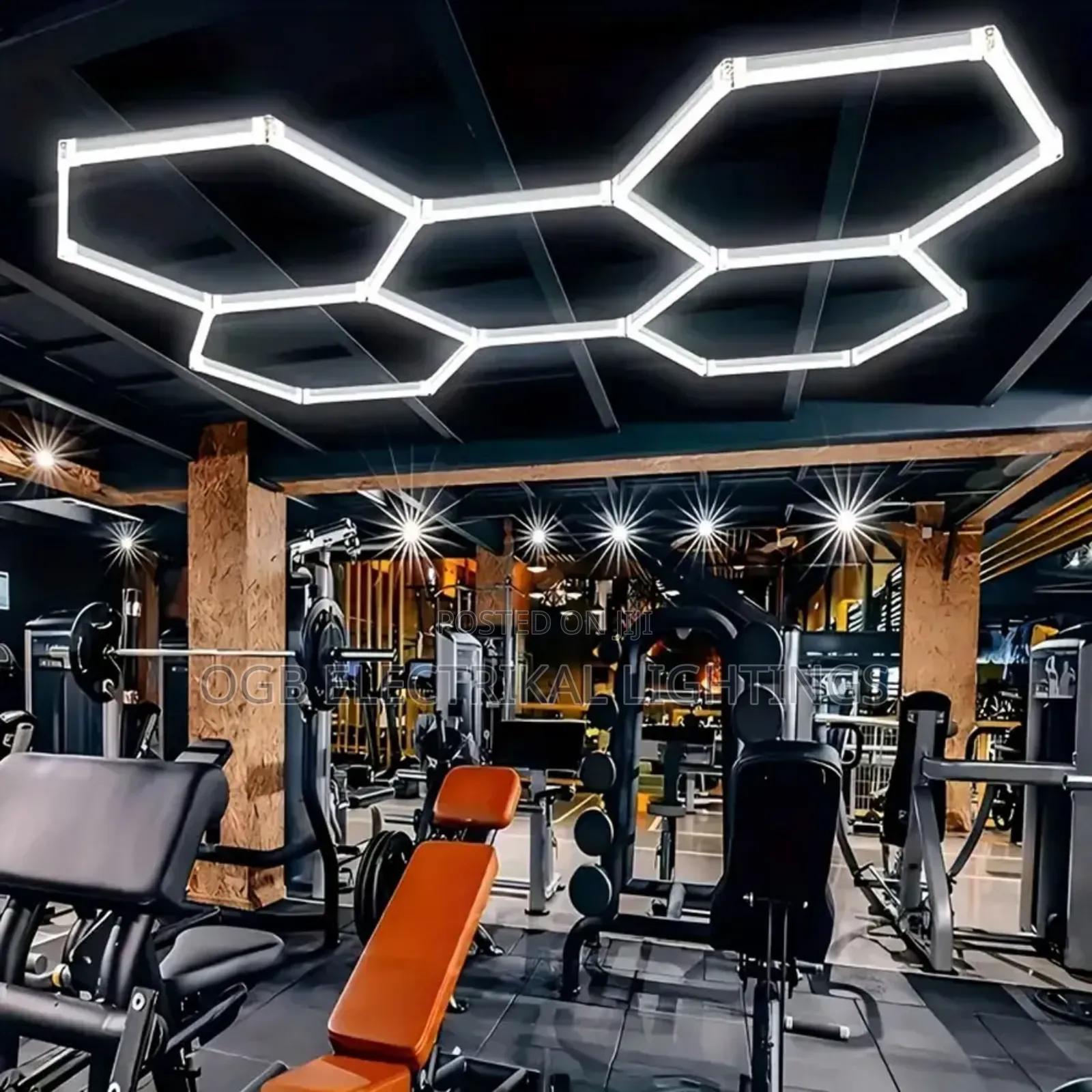 Garage Honeycomb Hexagonal Led Lights