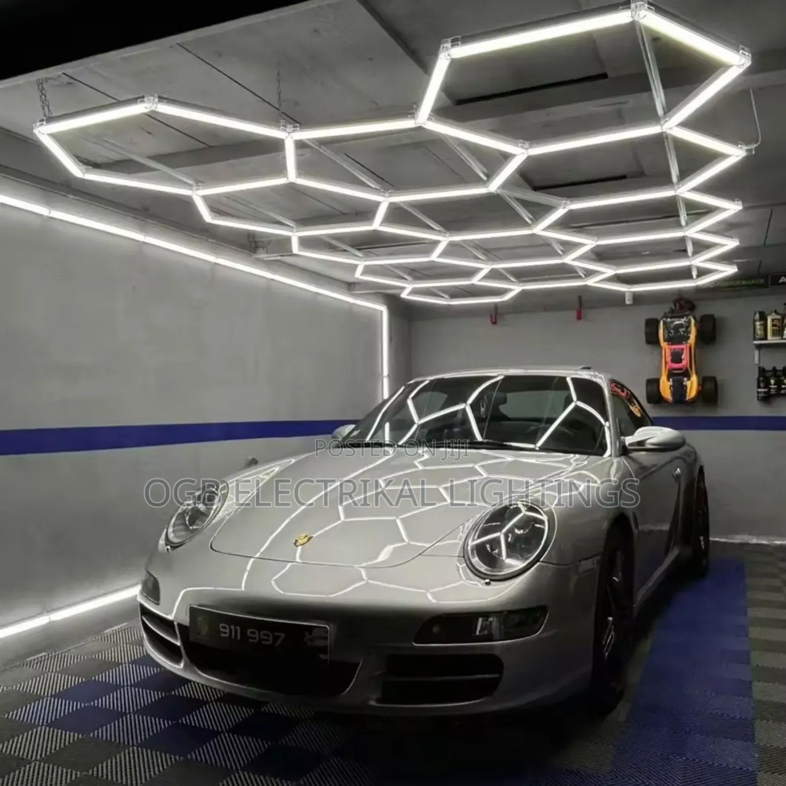 Garage Honeycomb Hexagonal Led Lights