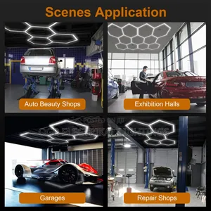 Garage Honeycomb Hexagonal Led Lights
