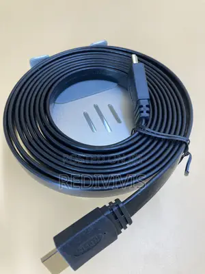 Cablexpert 8716309w High Speed Hdmi Cable, A Black Flat Cord