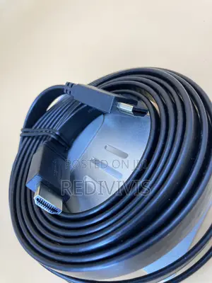 Cablexpert 8716309w High Speed Hdmi Cable, A Black Flat Cord
