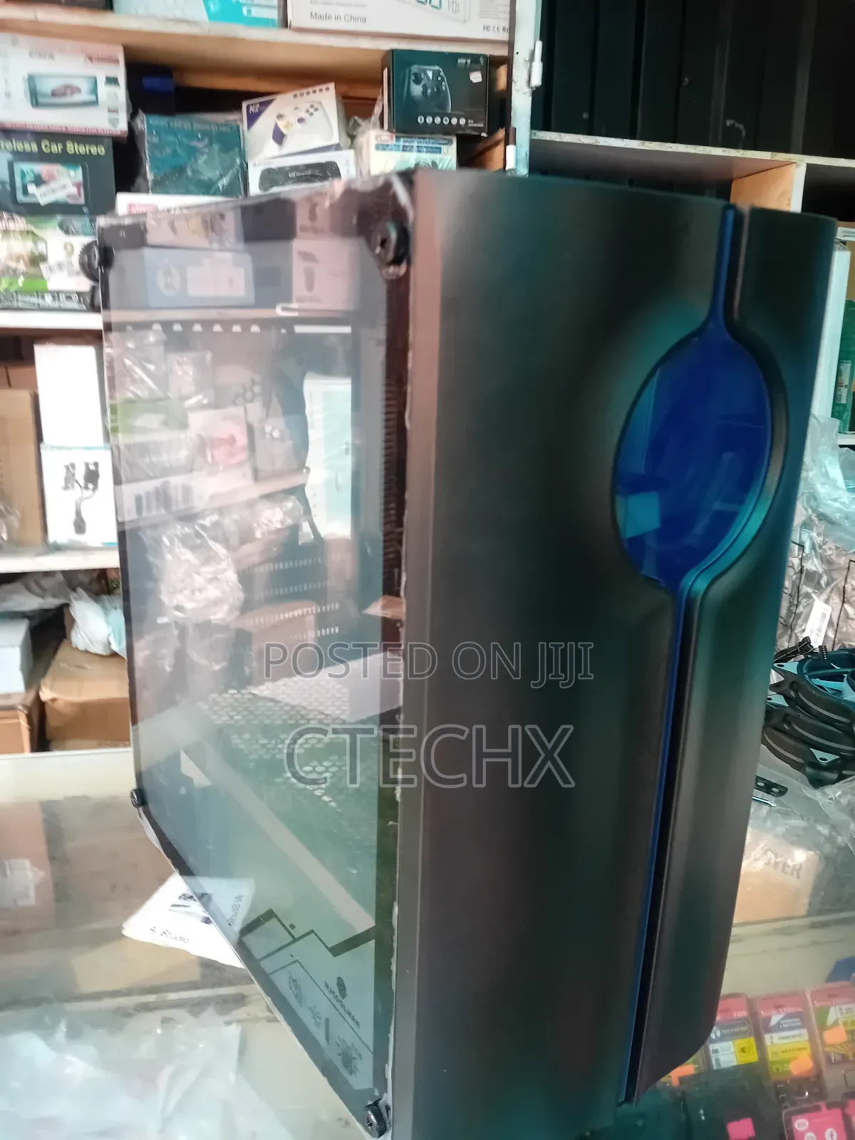 Wjcoolman Player Black Gaming Computer Case Support M-Atx/Mini-Itx