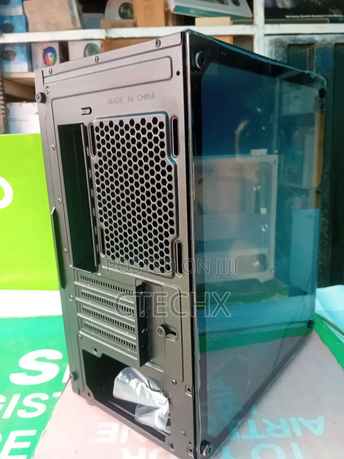 Wjcoolman Player Black Gaming Computer Case Support M-Atx/Mini-Itx