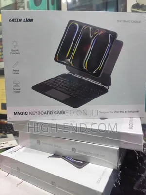 Green Lion Magic Keyboard Case for iPad Pro 11" M4 (2024)