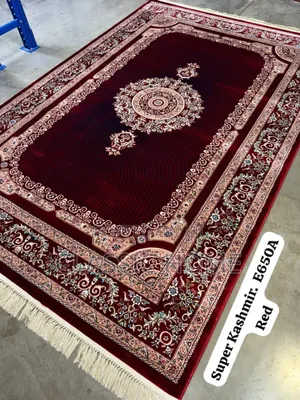 Executive Kashmir Red Center Rug