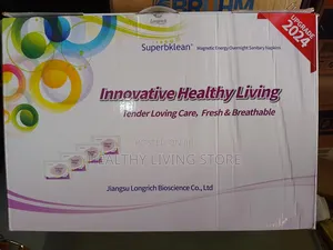 Longrich Superbklean Magnetic Energy Sanitary Pad (18 Packs X 8 Pads)