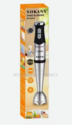 Sokany (1500w) High Power Electric Handheld Blender and Mixer