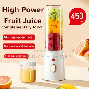2in1 Rechargeable 480ml High Power Portable Multipurpose Juicer