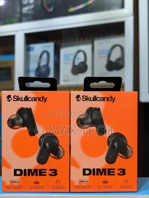 Skullcandy Dime 3 Wireless Earbuds, Bluetooth Headphones