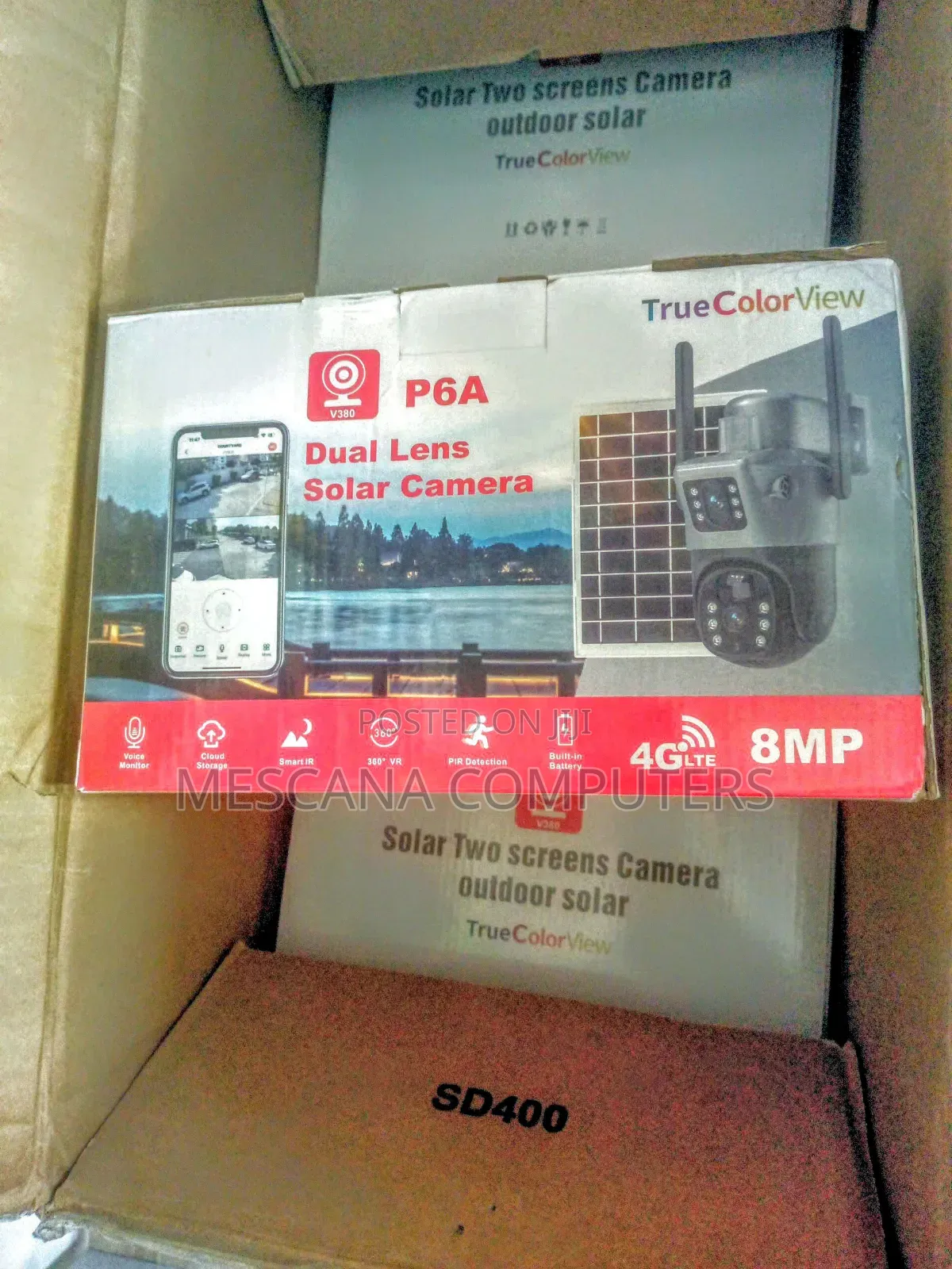 Dual Lens Solar Camera