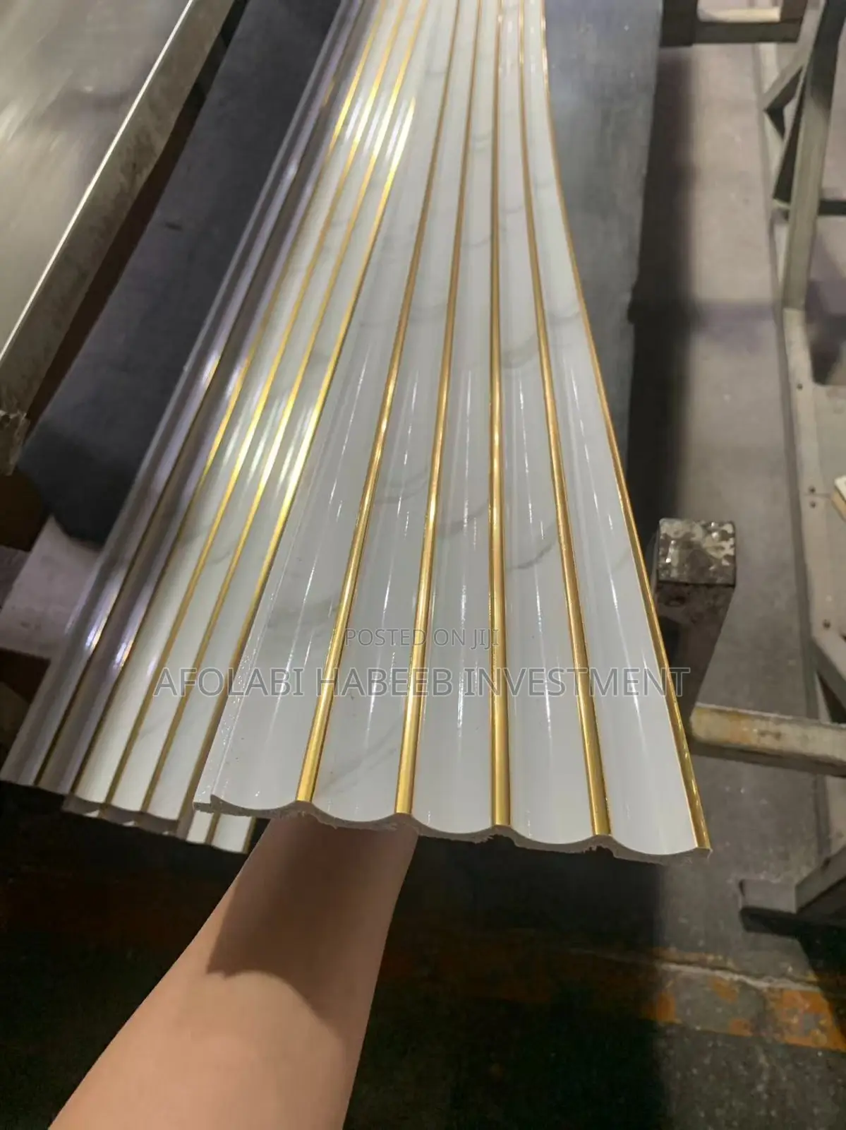 Modern WPC Fluted Panel