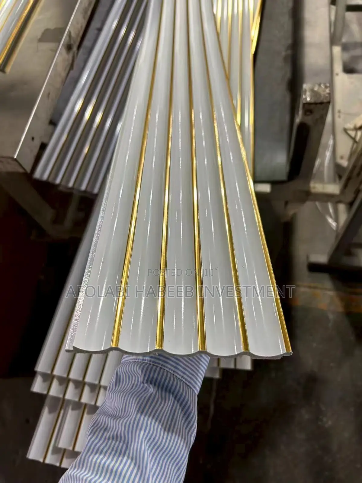 Modern WPC Fluted Panel