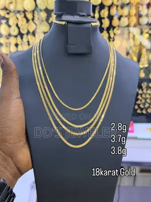 18 Karat Gold Necklace.