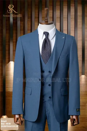 Senzo Rivolli Men's Three Pieces Turkey Suits
