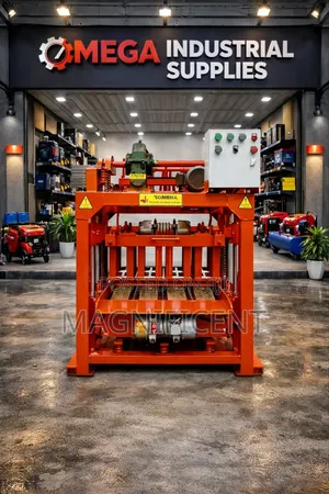 Heavy Duty Electric Block Moulding Machine – Industrial Automatic Bloc