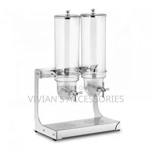 High Quality Commercial Stainless Steel Double Cereal Dispenser.