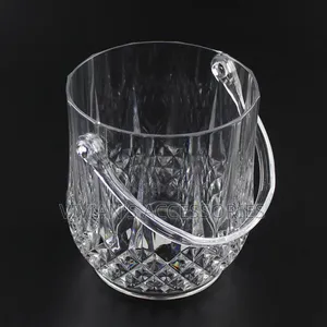 Acrylic Crystal Ice Bucket With Ice Picker 